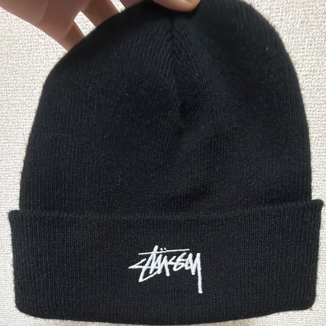 Stussy Stock Cuff Beanie "Black"
