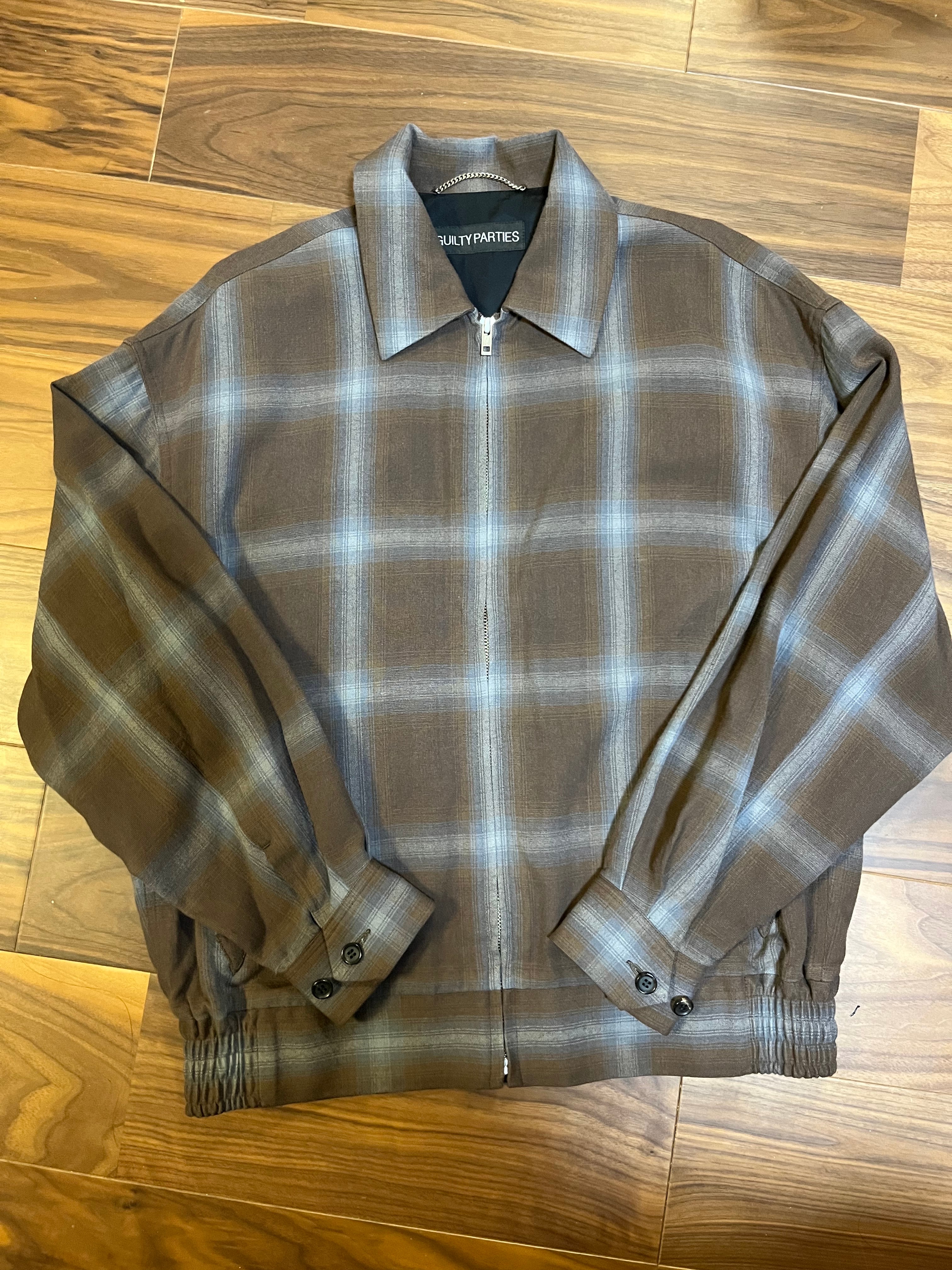 WACKO MARIA Check 50's Jacket "Brown"