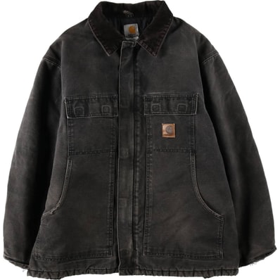 古着 00年代 カーハート Carhartt トラディショナルコート 中綿入り ダックワークジャケット メンズXL相当/eaa645752