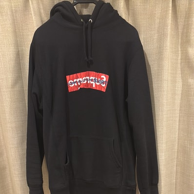 Supreme Comme Des Garcons SHIRT Box Logo Hooded Sweatshirt "Black"