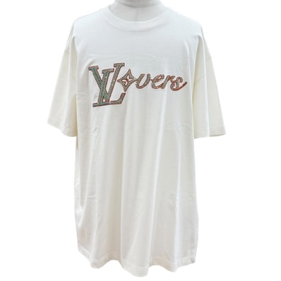 極美品 ルイヴィトン 半袖Tシャツ ホワイト メンズ XXL
