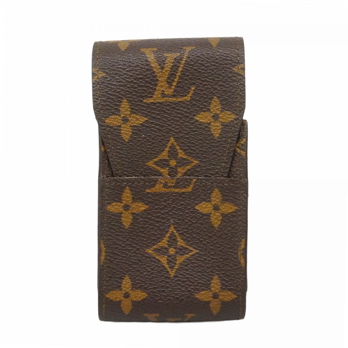 ★SALE【6db0978】ルイヴィトン シガレットケース モノグラム エテュイシガレット M63024 ブラウン【中古】メンズ レディース ユニセックス