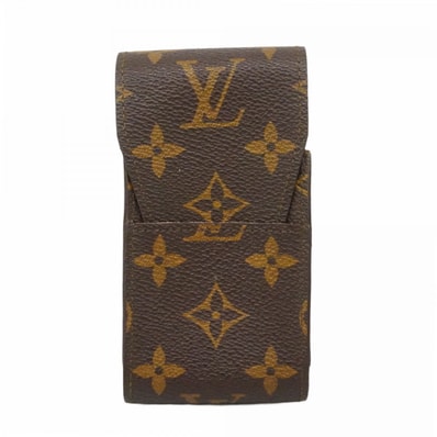 ★SALE【6db0978】ルイヴィトン シガレットケース モノグラム エテュイシガレット M63024 ブラウン【中古】メンズ レディース ユニセックス