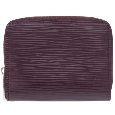 Louis Vuitton Epi Zippy Coin Purse "Cassis"