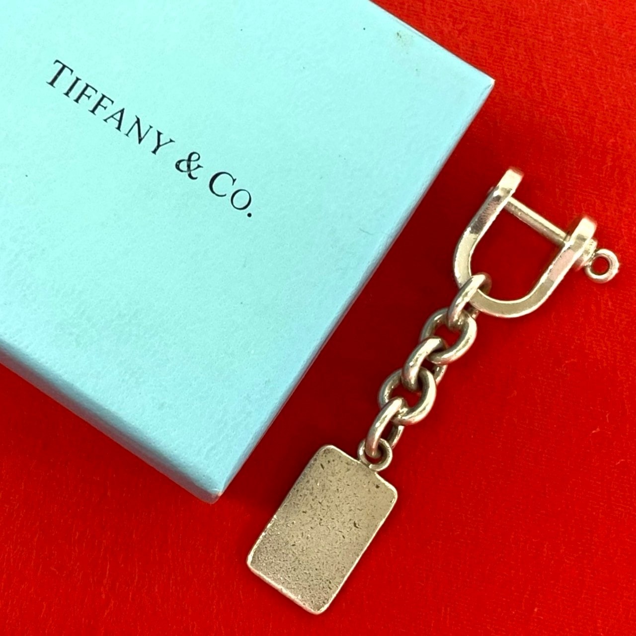 TIFFANY&Co. ティファニー インゴット バーチャーム シルバー925 キーホルダー シルバー
16875