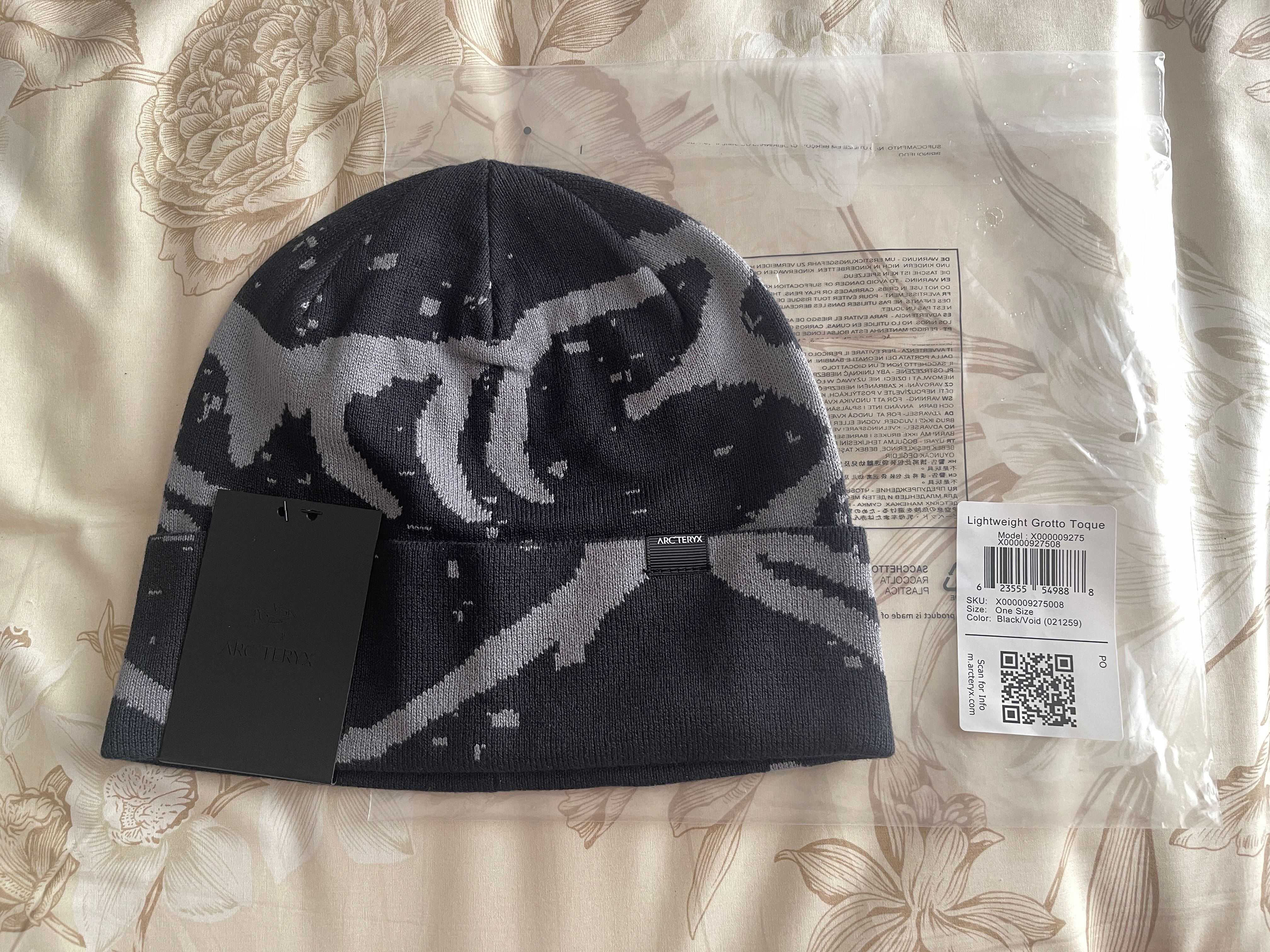 ARC'TERYX Lightweight Grotto Toque "Black/Void" X000009275