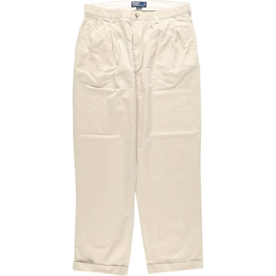 古着 ラルフローレン Ralph Lauren POLO by Ralph Lauren HAMMOND PANT ツータック チノパンツ メンズw36相当/eaa664662