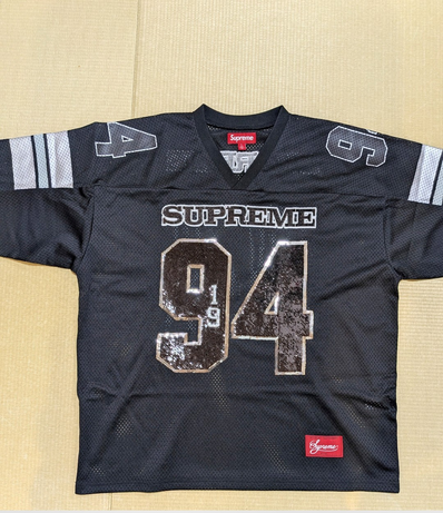 Supreme Sequin Football Jersey Supreme Sequin Football Jersey