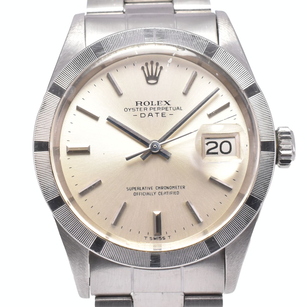 値下 ロレックス ROLEX 1501 ヴィンテージ オイスターパーペチュアル デイト Cal.1570 自動巻き メンズ A#145982