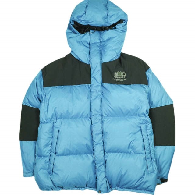 is-ness x NANGA イズネス ナンガ 23AW 別注 日本製 FUNCTIONAL DOWN JACKET ファンクショナルダウンジャケット 1005AWDOWNJK01 L TURQUOISE 700フィルパワー アウター g23872