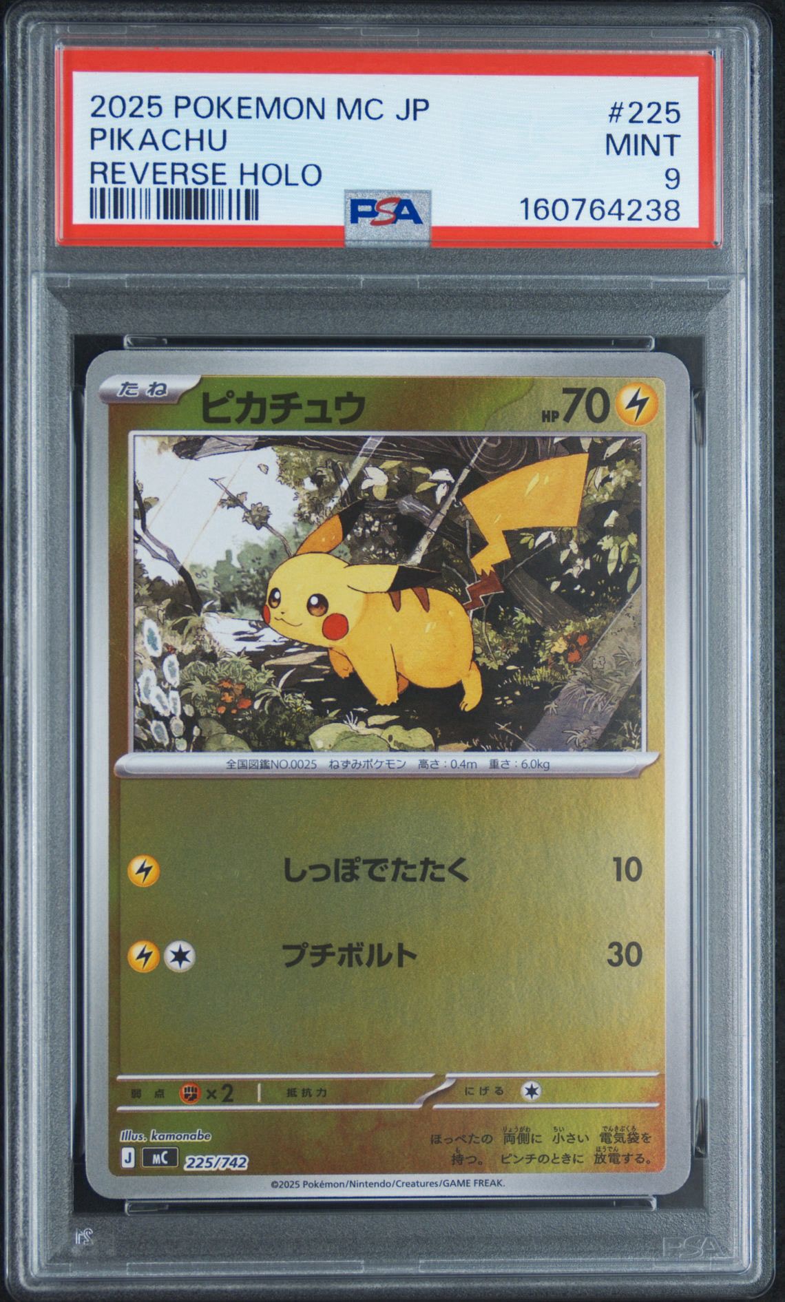 ピカチュウ :ミラー [MC 225/742](スタートデッキ100「バトルコレクション」)