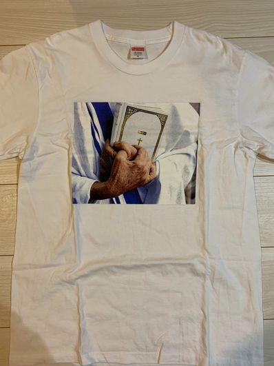 Supreme Bible Tee "White"