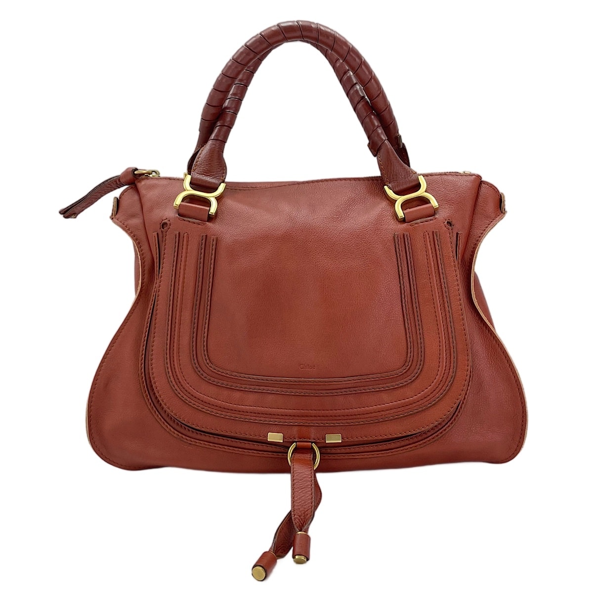 クロエ Chloe レザー マーシー トートバッグ【中古】