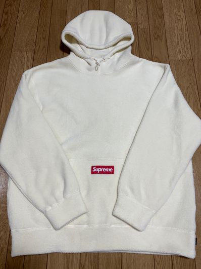 Supreme Polartec Hooded Sweatshirt "Natural"