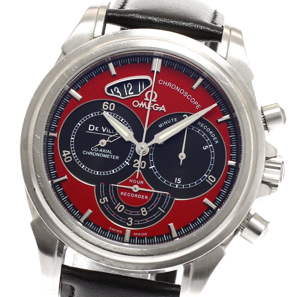 オメガ デビル クロノスコープ 4851.61.31 メンズ 【中古】