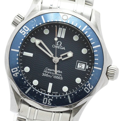 オメガ シーマスター300 デイト 2561.80 ボーイズ 【中古】