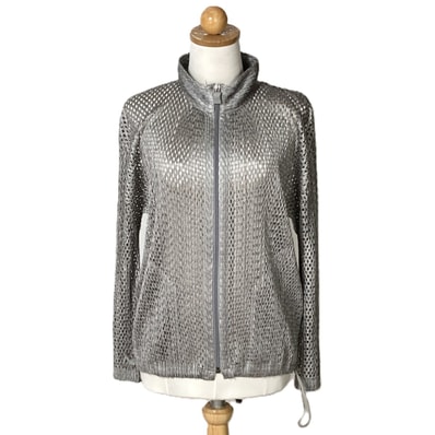 ISSEY MIYAKE イッセイミヤケ PLEATS PLEASE カーディガン PP83-JC592 グレー サイズ 3 レディース