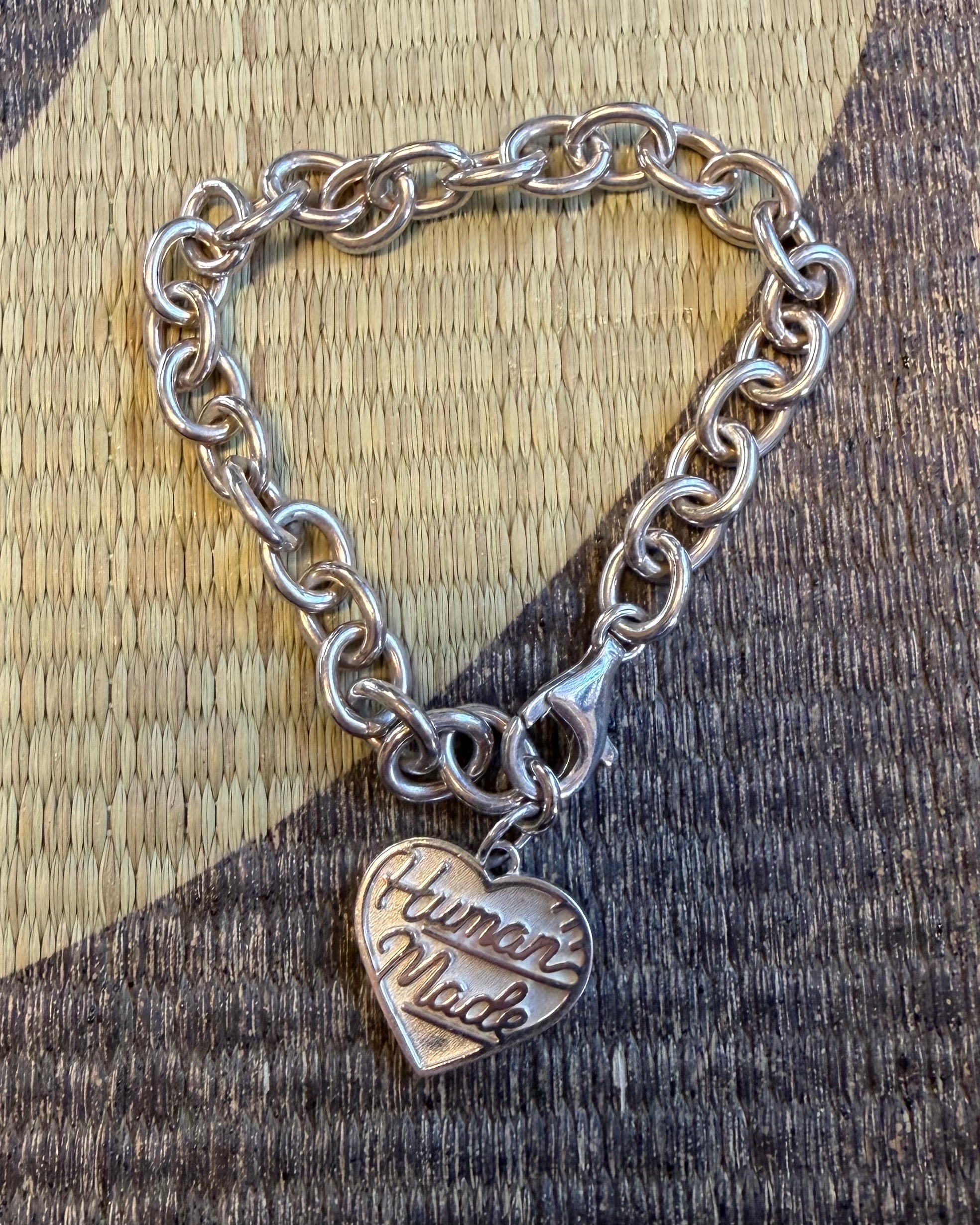 HUMAN MADE Heart Silver Bracelet "Silver" HM28GD068