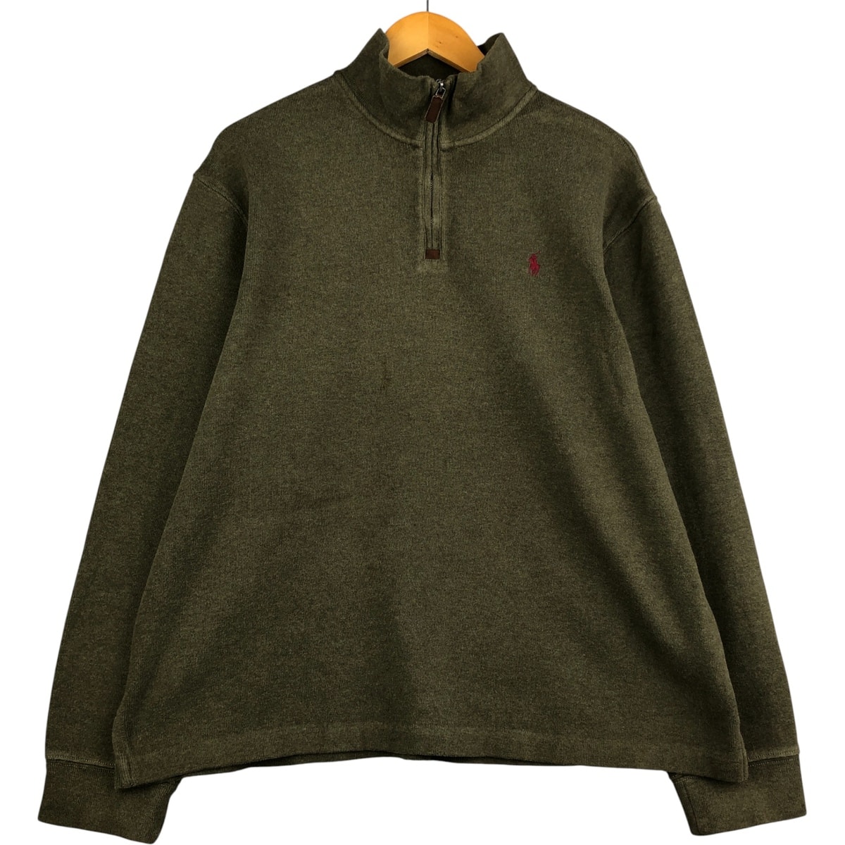 古着 ラルフローレン Ralph Lauren POLO by Ralph Lauren ハーフジップスウェットシャツ トレーナー メンズXL相当/eaa594847