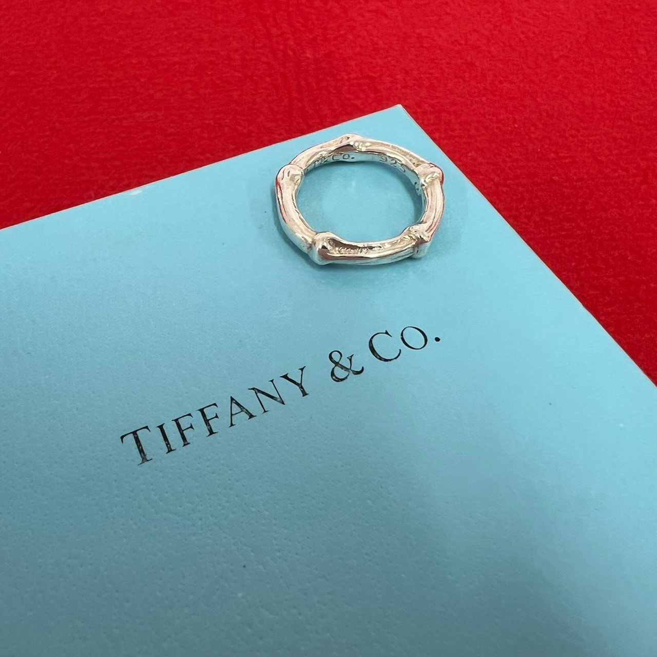 TIFFANY&Co. ティファニー バンブー リング シルバー925 リング・指輪 10号 シルバー
 23730