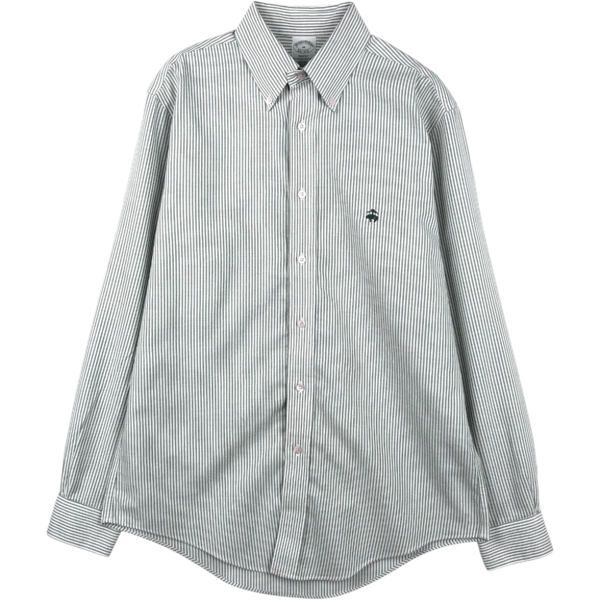 古着 ブルックスブラザーズ Brooks Brothers Est.1818 REGENT 長袖 ボタンダウンストライプシャツ メンズM相当/eaa666485