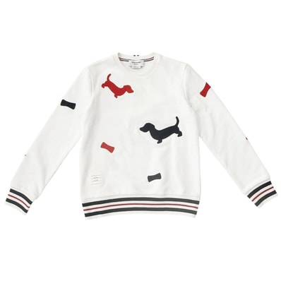 トムブラウン スウェット コットン FJT183E-03377100 レディース THOM BROWNE 中古