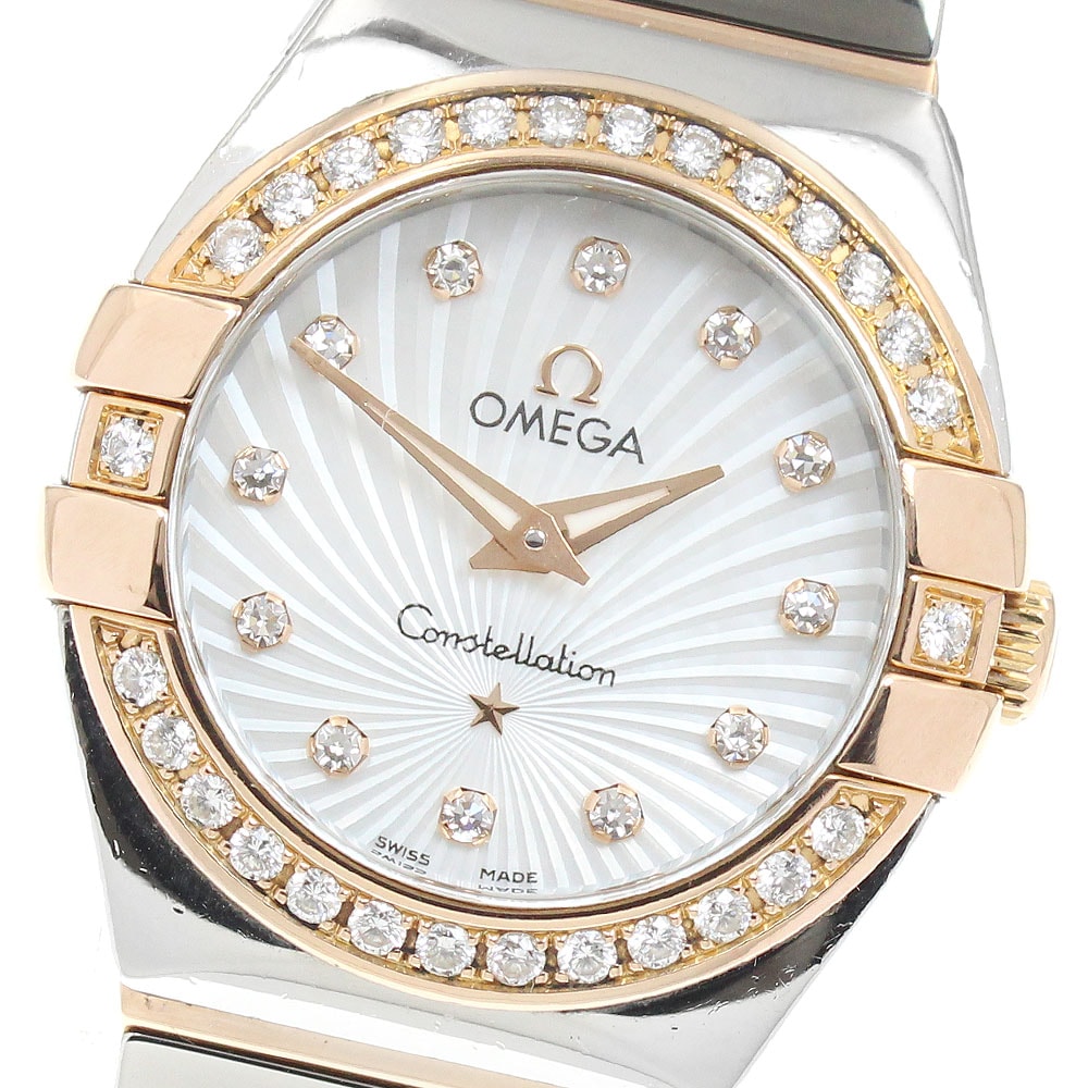 オメガ コンステレーション ブラッシュ レディース 【中古】