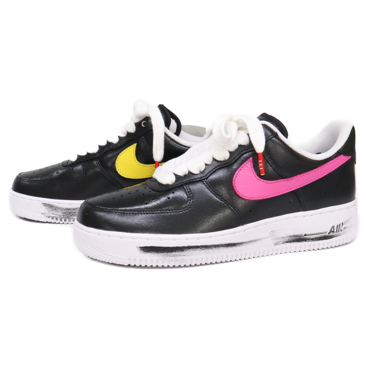 ナイキ ×PEACEMINUSONE AQ3692-004 Air Force 1 Low '07 Para-Noise 3.0 Black and Multi-Color/G-DRAGON 27cm