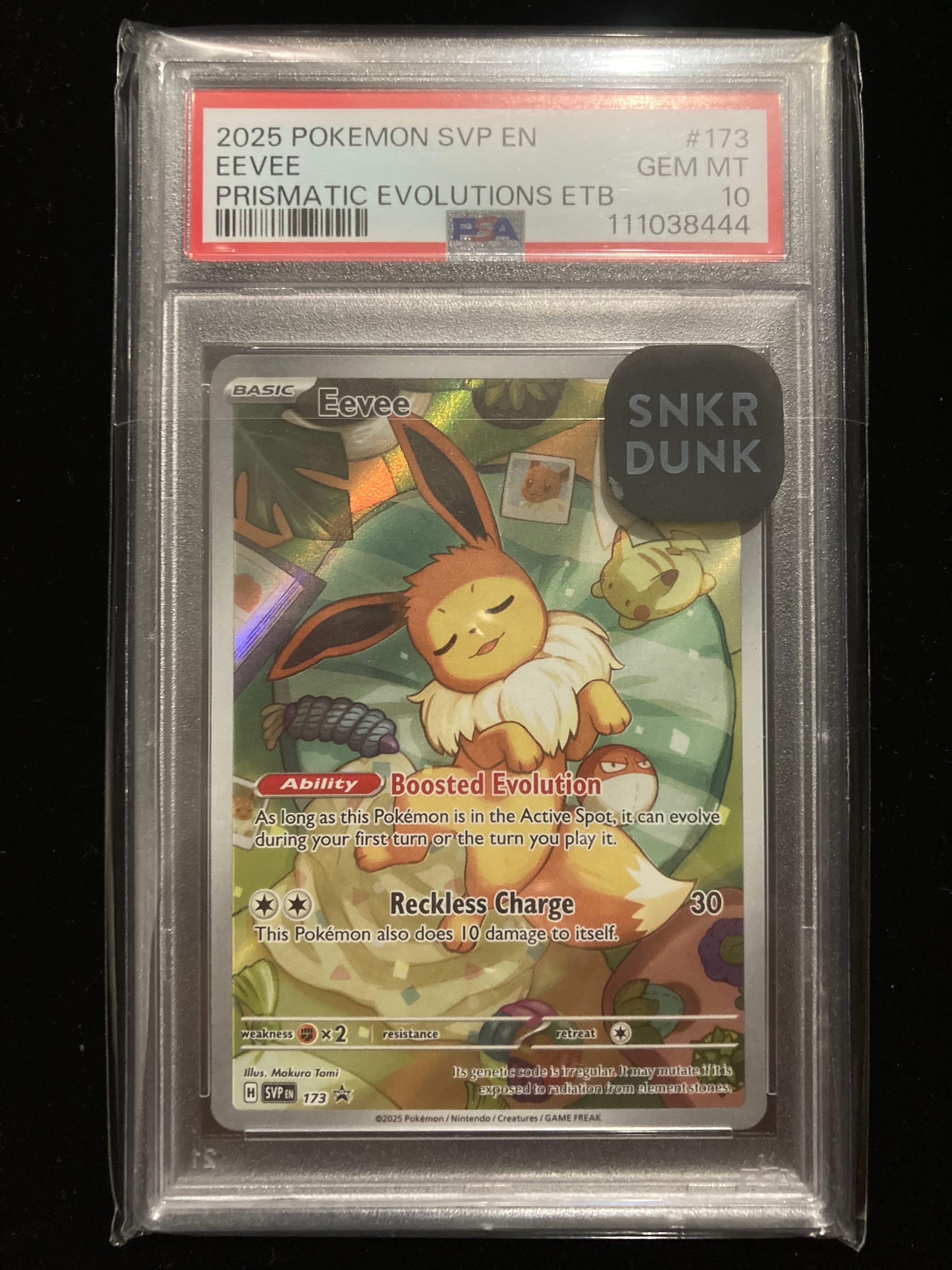 イーブイ P [SVP EN 173]【英語版】(スカーレット&バイオレット「プリズマティックエボリューションズ エリートトレーナボックス」)