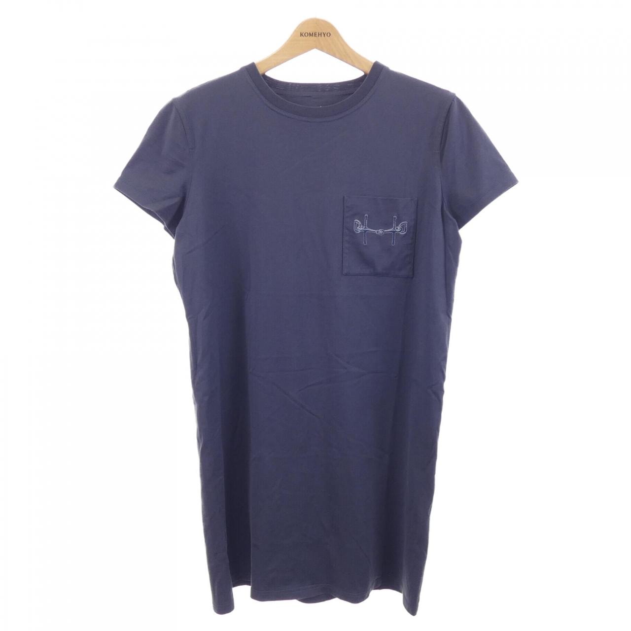 エルメス HERMES *07-7718 カットワンピース
