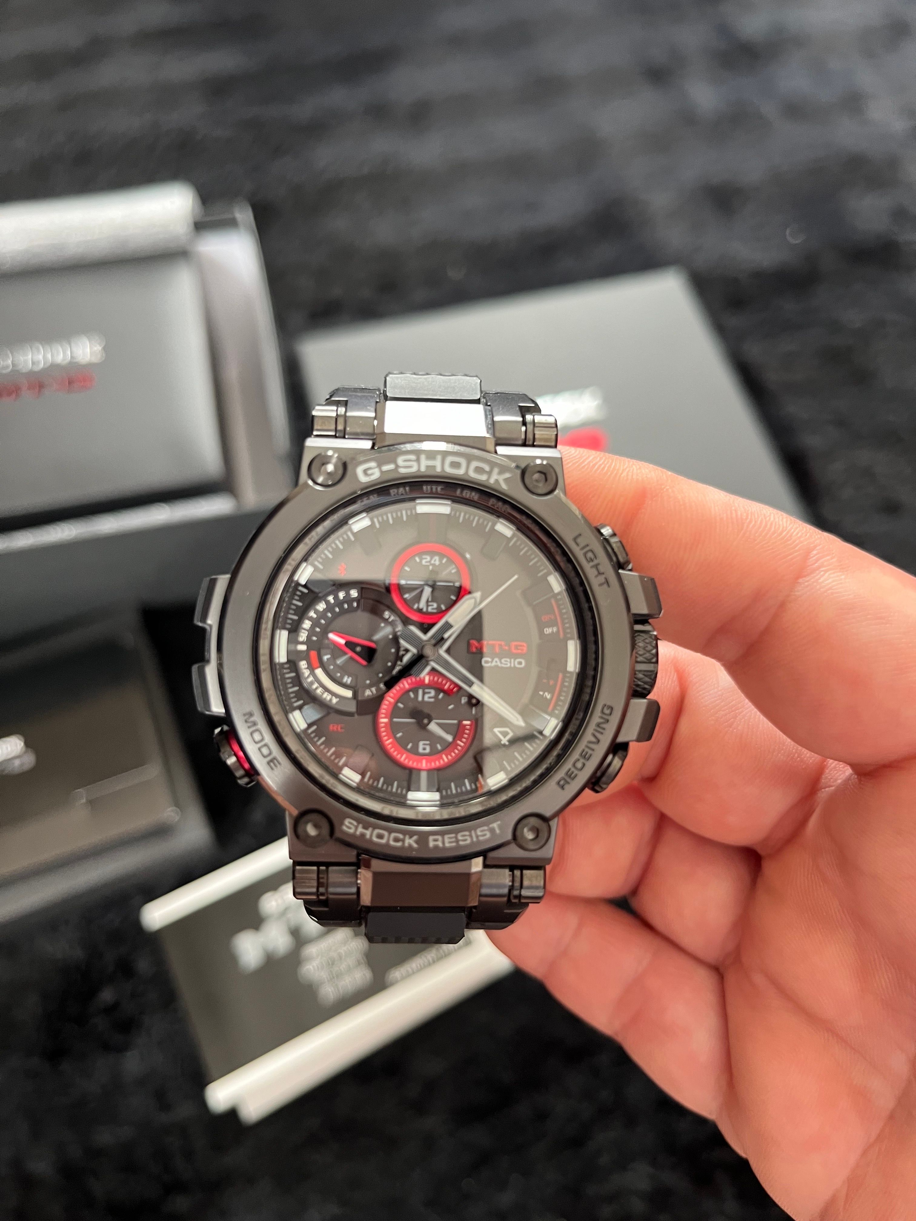 Casio G-Shock MT-G MTGN1000B-1A - 52mm in Stainless Steel