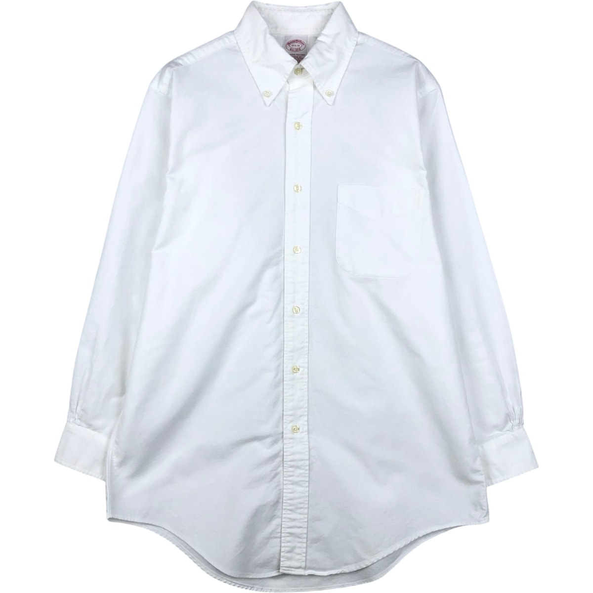 古着 ブルックスブラザーズ Brooks Brothers Est.1818 長袖 ボタンダウンシャツ USA製 メンズM相当/eaa642853