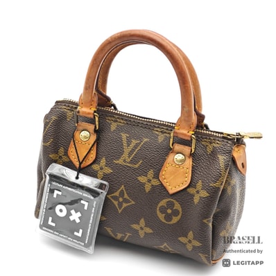 LOUIS VUITTON ルイ・ヴィトン ミニスピーディ モノグラム ミニスピーディ M41534 ハンドバッグ Monogram Canvas Brown レディース