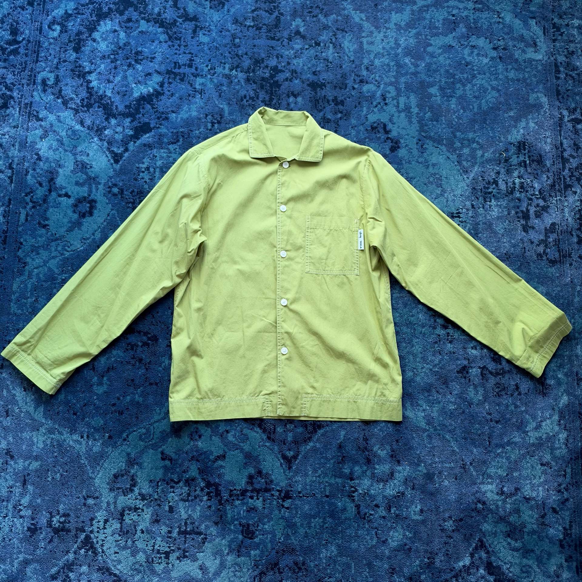 Stussy TEKLA POPLIN PYJAMA SHIRT "Cactus"