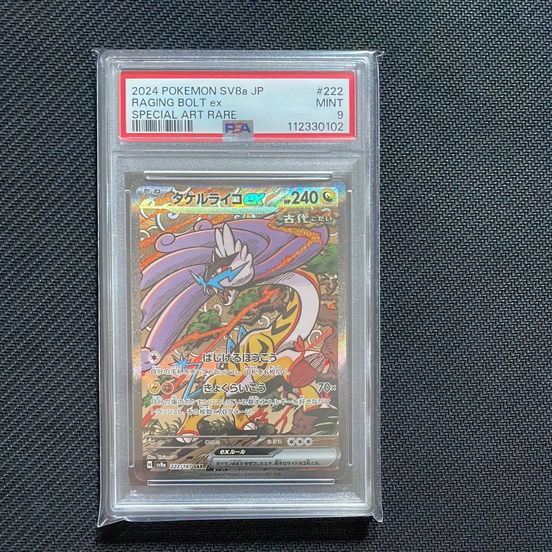 タケルライコex SAR [SV8a 222/187](ハイクラスパック「テラスタルフェスex」)