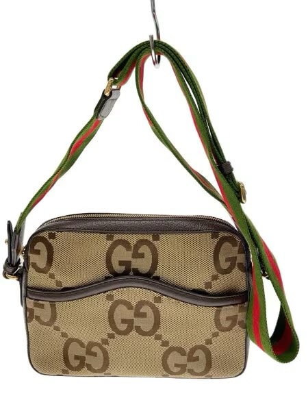 GUCCI Jumbo GG Messenger Bag "Camel/Ebony"