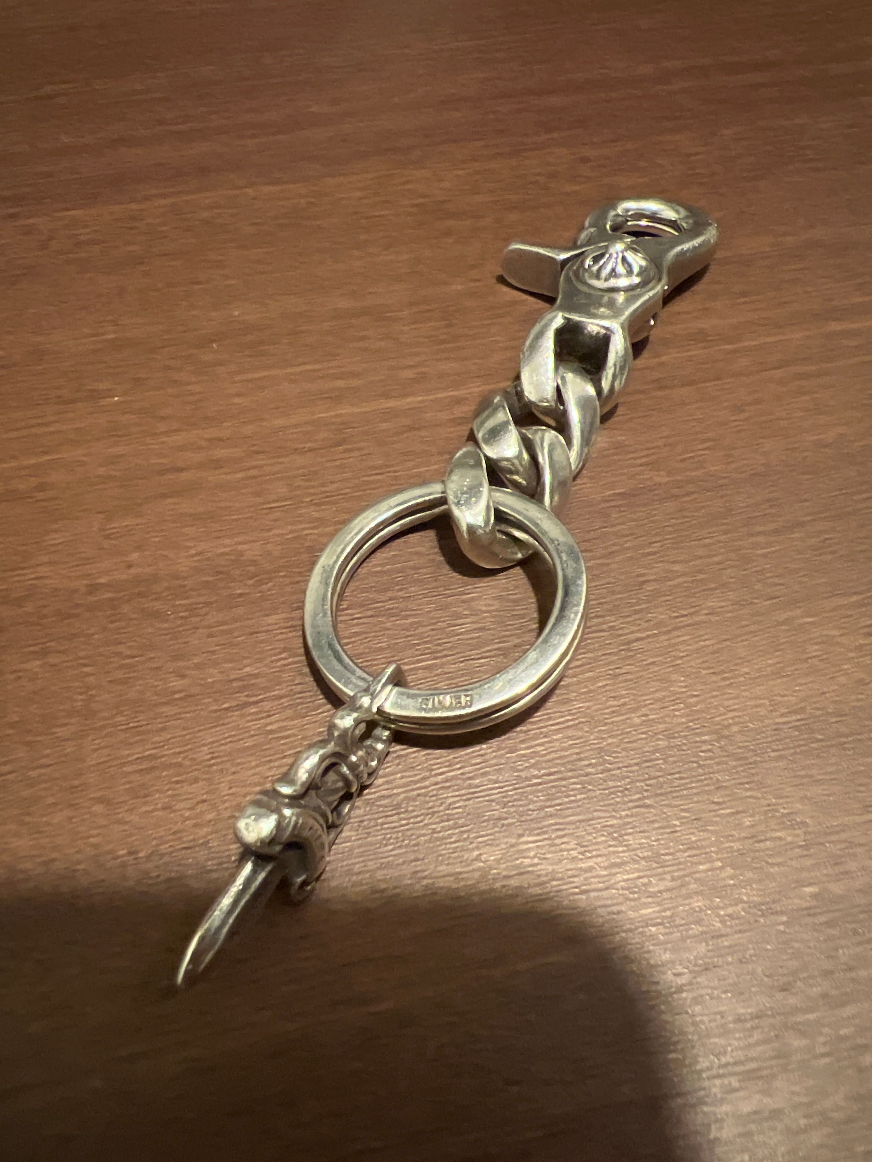 Chrome Hearts Key Ring Classic Link 