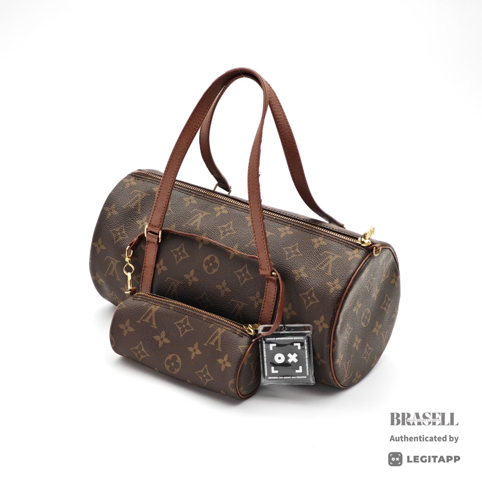 LOUIS VUITTON ルイ・ヴィトン パピヨン Monogram パピヨン M51365 N00030 ハンドバッグ Monogram Canvas Brown レディース