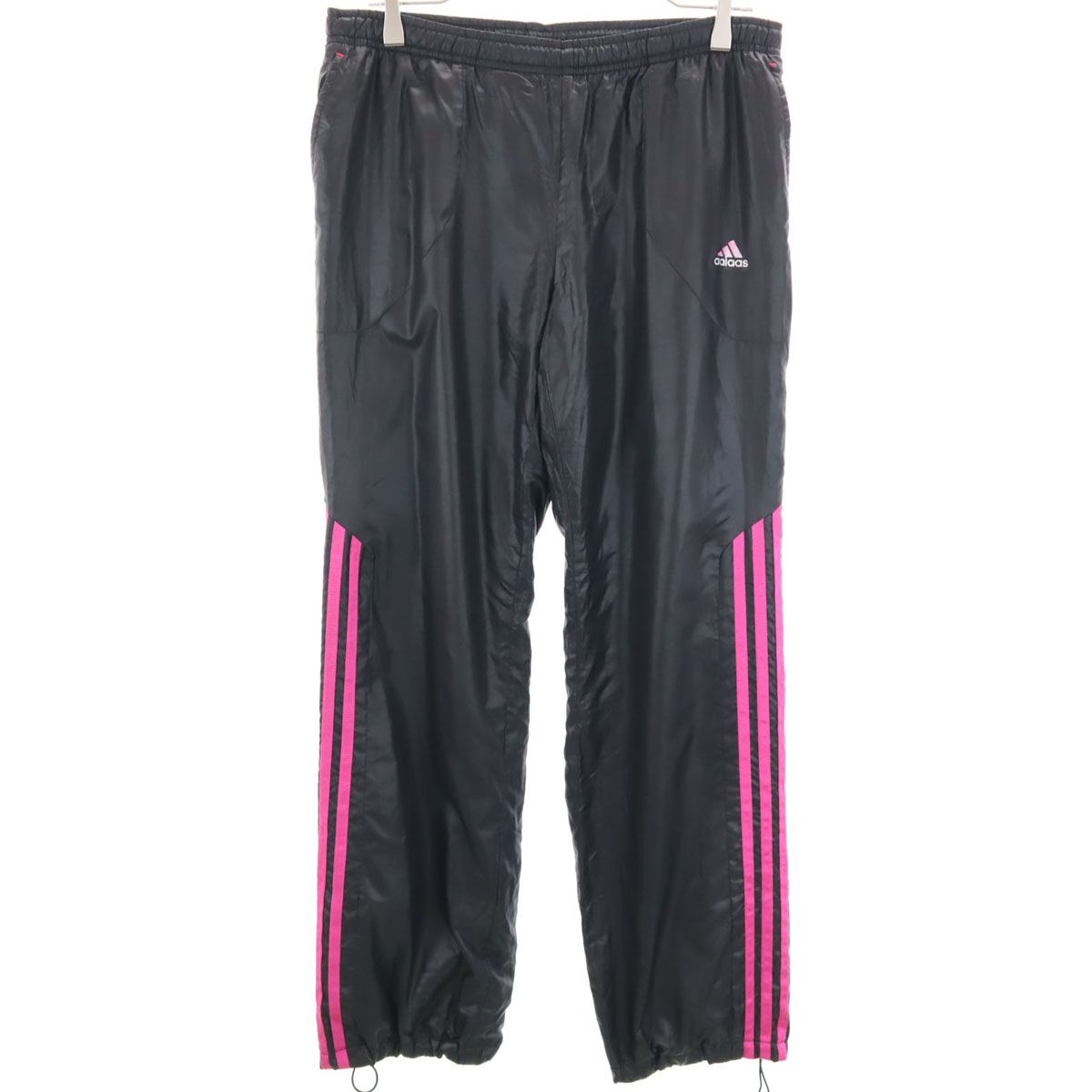 adidas アディダス トレーニング パンツ L ブラック系 3ライン
