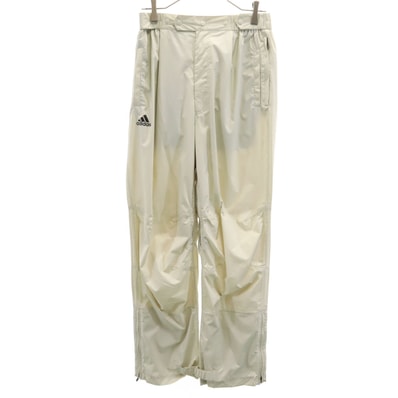 adidas アディダス ナイロンパンツ M ベージュ系