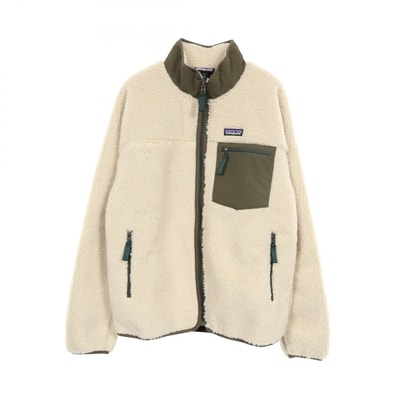 パタゴニア patagonia クラシック レトロX フリース 衣料品 アウター ポリエステル メンズ ホワイト系 / カーキ系 23057DNBAS 【新品】