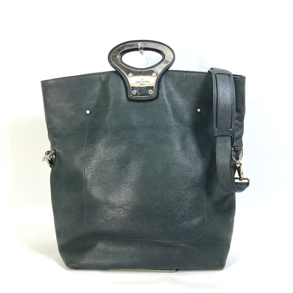 ルイヴィトン LOUIS VUITTON キュイール エピ NS メンズランウェイ限定 2WAY ハンドバッグ 斜め掛け ショルダーバッグ レザー ノワール ブラック