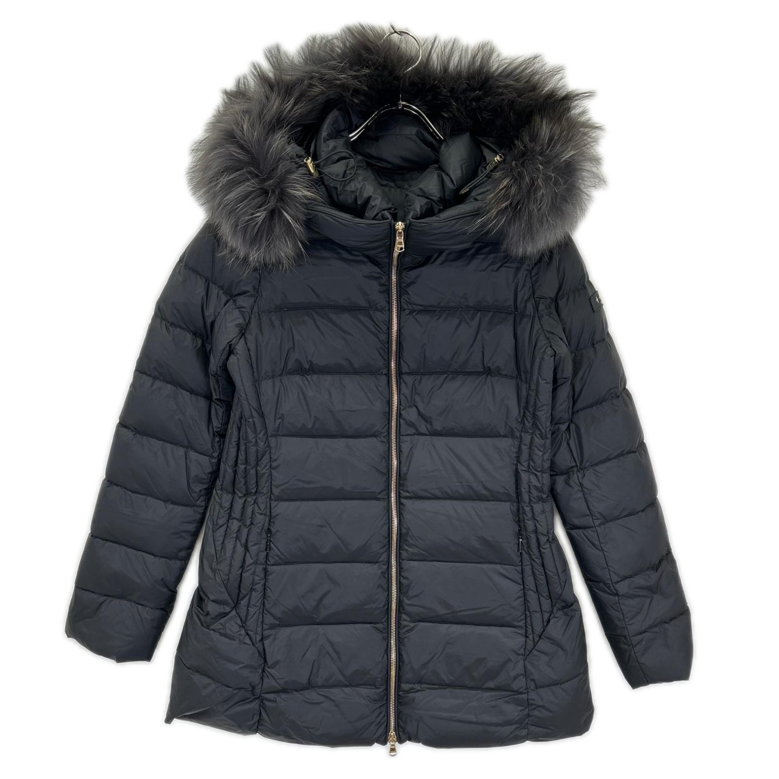 タトラス 24AW ブラック ファー トゥモローランド別注 AGNELLAダウンジャケット 3