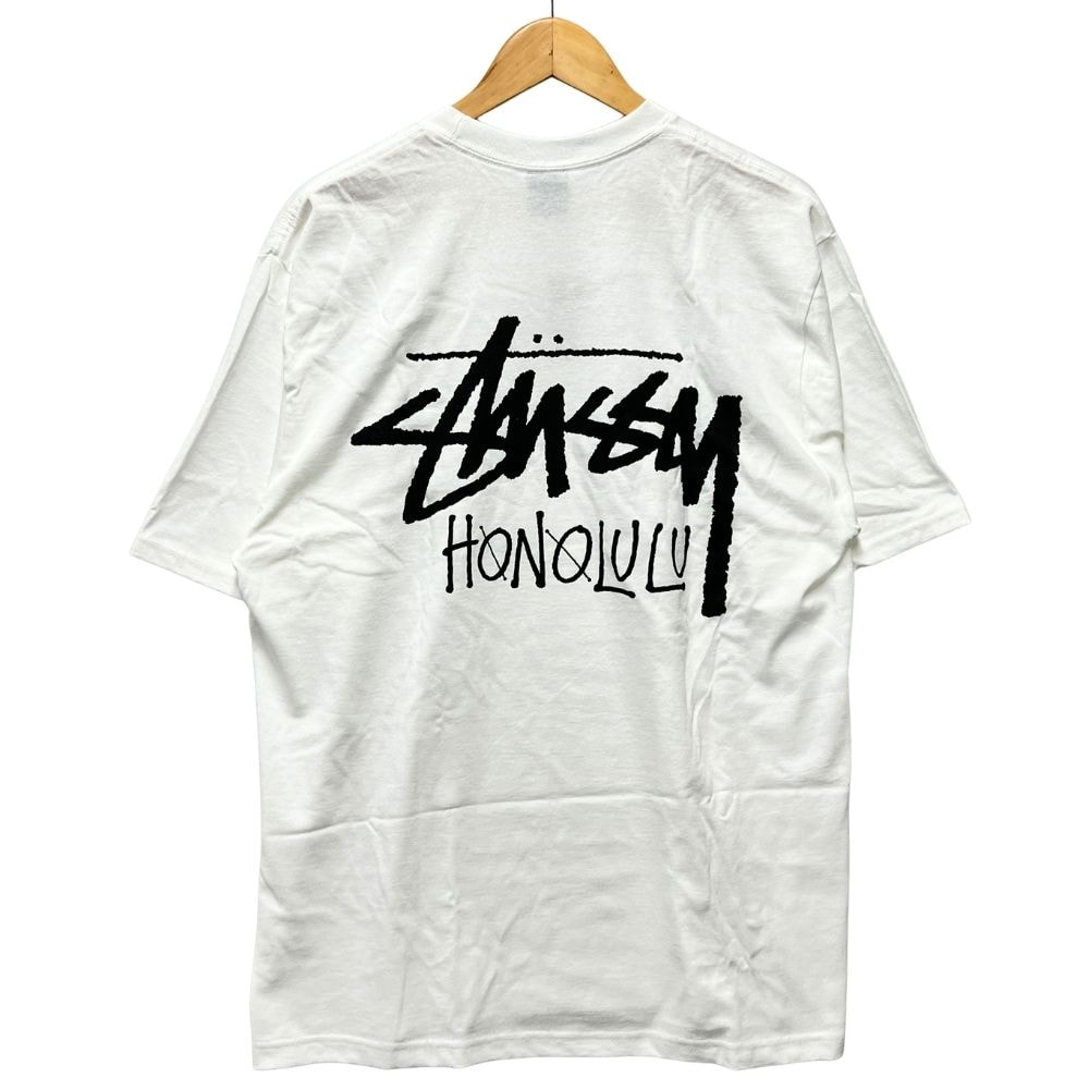 STUSSY ステューシー STOCK HONOLULU TEE ホノルル 限定 ストック ロゴ Tシャツ 56307