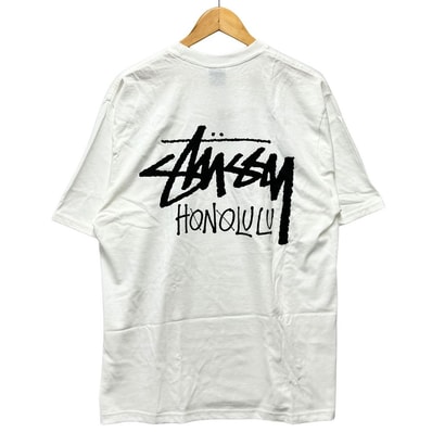 STUSSY ステューシー STOCK HONOLULU TEE ホノルル 限定 ストック ロゴ Tシャツ 56307