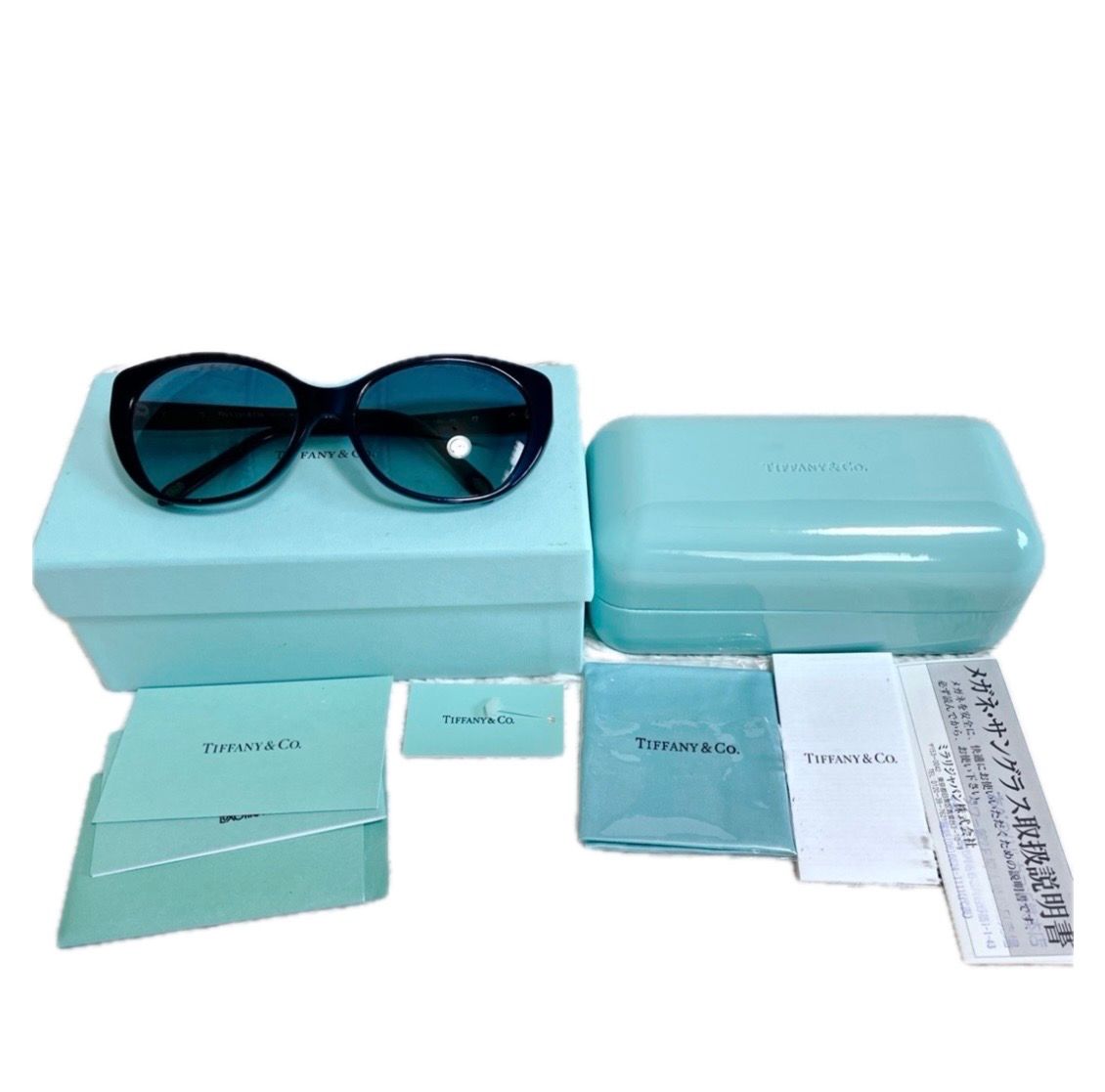 極美品 Tiffany & Co. ティファニー ハート ロゴ サングラス 極美品 Tiffany & Co. ティファニー ハート ロゴ サングラス
