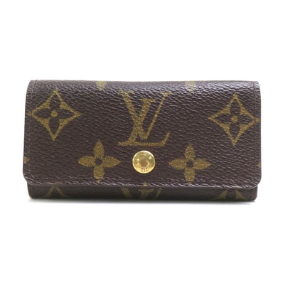 ルイ ヴィトン LOUIS VUITTON キーケース モノグラム ミュルティクレ4 モノグラムキャンバス ブラウン ユニセックス M62631【中古】 r11318a