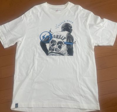 Air Jordan Travis Scott Fragment Tee "White"