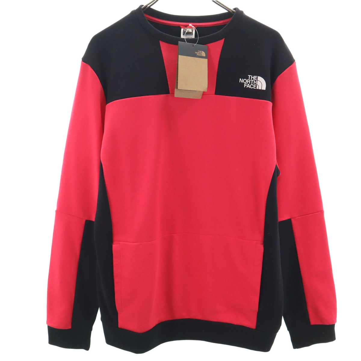 未使用 THE NORTH FACE ノースフェイス 長袖 RAGE スウェット トレーナー M ローズ F19M241 アウトドア ユニセックス