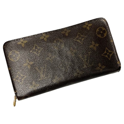 ☆☆LOUIS VUITTON ルイヴィトン モノグラム ポルト モネ・ジップ M61727 ブラウン 長財布 レディース ゴールド金具